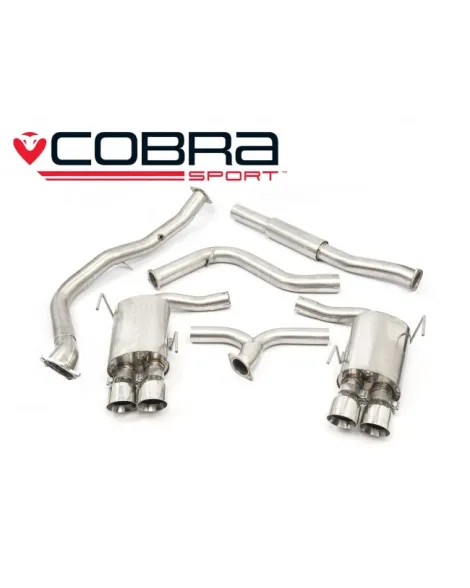 Subaru WRX/STI 14-21 Cobra Sport Turbo Back Exhaust with De-Cat & Resonator