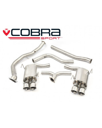 Subaru WRX/STI 14-21 Cobra Sport Turbo Back Exhaust with De-Cat / Non-Resonated