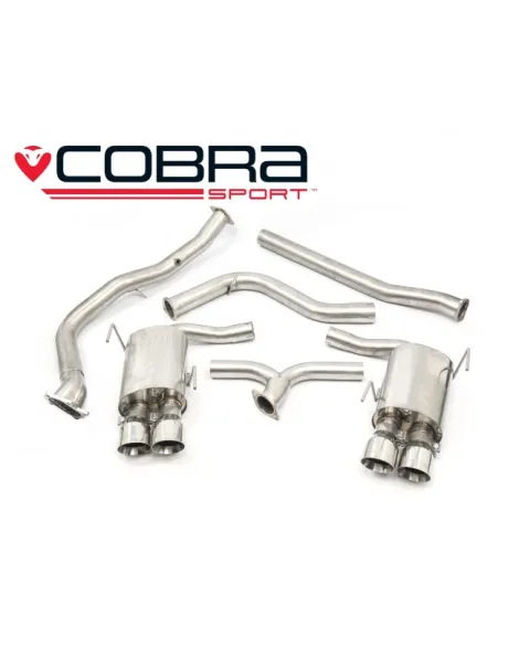 Subaru WRX/STI 14-21 Cobra Sport Turbo Back Exhaust with De-Cat / Non-Resonated Subaru WRX/STI 14-21 Cobra Sport Turbo Back Exhaust with De-Cat / Non-Resonated