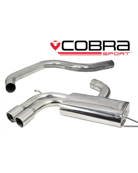 Seat Leon FR 2.0 T FSI 200-211PS (1P-Mk2) 06-13 Cobra Sport Cat Back System (Non-Resonated) Seat Leon FR 2.0 T FSI 200-211PS (1P-Mk2) 06-13 Cobra Sport Cat Back System (Non-Resonated)