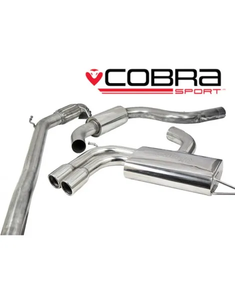 Seat Leon FR 2.0 T FSI 200-211PS (1P-Mk2) 06-13 Cobra Sport Turbo Back Package (with De-Cat & Resonator) Seat Leon FR 2.0 T FSI 200-211PS (1P-Mk2) 06-13 Cobra Sport Turbo Back Package (with De-Cat & Resonator)