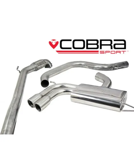 Seat Leon FR 2.0 T FSI 200-211PS (1P-Mk2) 06-13 Cobra Sport Turbo Back Package (with De-Cat & Non-Resonated) Seat Leon FR 2.0 T FSI 200-211PS (1P-Mk2) 06-13 Cobra Sport Turbo Back Package (with De-Cat & Non-Resonated)