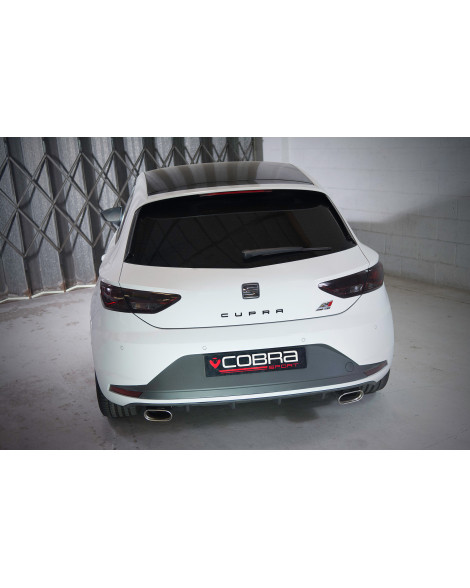 Seat Leon Cupra 280 2.0 TSI 14+ Cobra Sport Turbo Back System (with Sports Cat & Resonator) Seat Leon Cupra 280 2.0 TSI 14+ Cobra Sport Turbo Back System (with Sports Cat & Resonator)