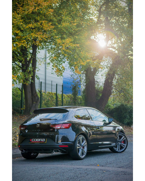 Seat Leon Cupra 280 2.0 TSI 14+ Cobra Sport Turbo Back System (with Sports Cat & Resonator) Seat Leon Cupra 280 2.0 TSI 14+ Cobra Sport Turbo Back System (with Sports Cat & Resonator)