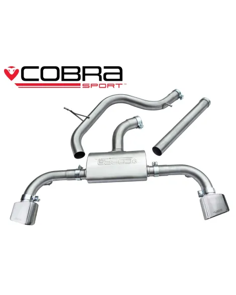 Seat Leon Cupra 280 2.0 TSI 14+ Cobra Sport Cat Back System (Non-Resonated) Seat Leon Cupra 280 2.0 TSI 14+ Cobra Sport Cat Back System (Non-Resonated)