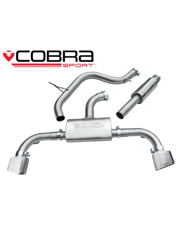 Seat Leon Cupra 280 2.0 TSI 14+ Cobra Sport Cat Back System (Resonated)