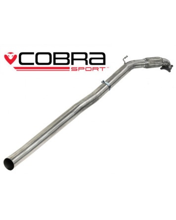 Seat Leon Cupra 2.0 FSI 240PS (1P-Mk2)  06-12 Cobra Sport Front Pipe & De-cat Section