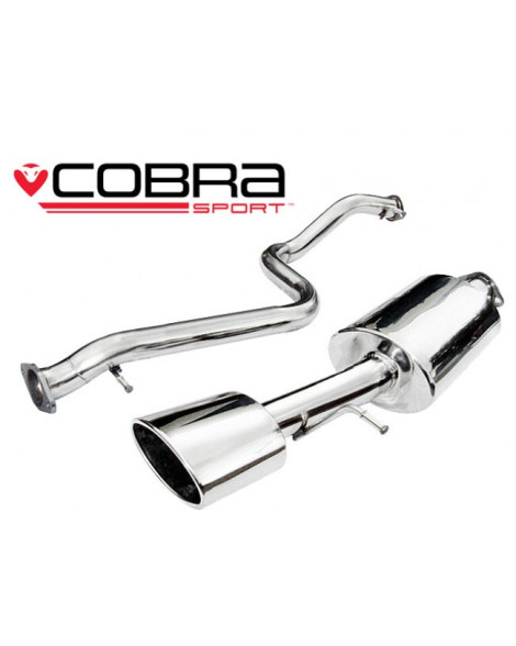 Seat Leon 1.9 TDI 1M Mk1 (99-06) Cobra Sport Cat Back Exhaust System (Non-Resonated) Seat Leon 1.9 TDI 1M Mk1 (99-06) Cobra Sport Cat Back Exhaust System (Non-Resonated)
