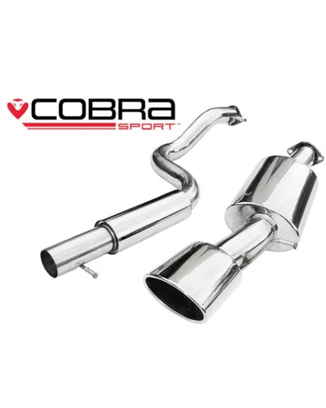 Seat Leon 1.8T 1M Mk1 (99-05) Cobra Sport Cat Back Exhaust System (Resonated) Seat Leon 1.8T 1M Mk1 (99-05) Cobra Sport Cat Back Exhaust System (Resonated)