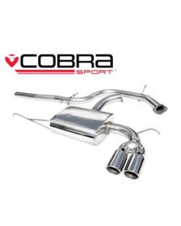 Seat Leon 1.9 TDI 1P Mk2 (03-08) Cobra Sport Cat Back Exhaust System