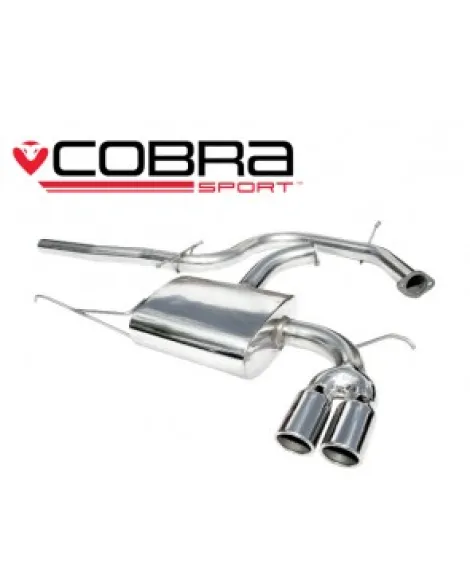 Seat Leon 2.0 TDI 140bhp 1P Mk2 (04-12) Cobra Sport Cat Back Exhaust System Seat Leon 2.0 TDI 140bhp 1P Mk2 (04-12) Cobra Sport Cat Back Exhaust System