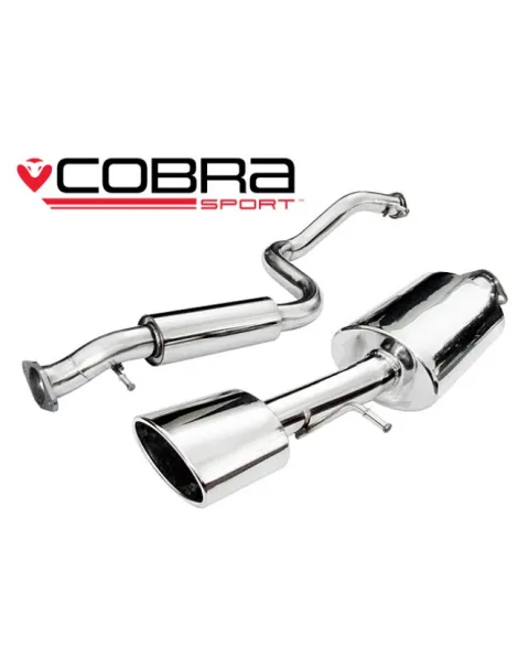 Seat Leon Cupra R 1M Mk1 (02-05) Cobra Sport Cat Back Exhaust System (Resonated) Seat Leon Cupra R 1M Mk1 (02-05) Cobra Sport Cat Back Exhaust System (Resonated)