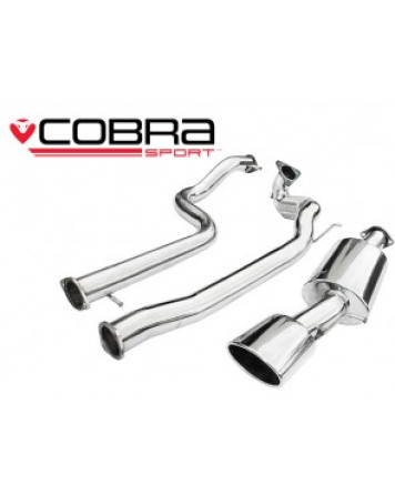 Seat Leon Cupra R 1M Mk1 (02-05) Cobra Sport Turbo Back Exhaust System (De-Cat/Non-Resonated)