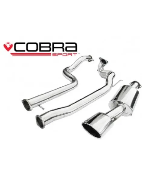 Seat Leon Cupra R 1M Mk1 (02-05) Cobra Sport Turbo Back Exhaust System (De-Cat/Non-Resonated)