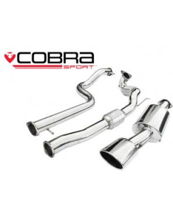 Seat Leon Cupra R 1M Mk1 (02-05) Cobra Sport Turbo Back Exhaust System (Sports Cat/Non-Resonated)