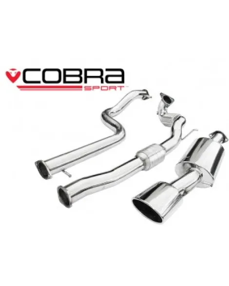 Seat Leon Cupra R 1M Mk1 (02-05) Cobra Sport Turbo Back Exhaust System (Sports Cat/Non-Resonated) Seat Leon Cupra R 1M Mk1 (02-05) Cobra Sport Turbo Back Exhaust System (Sports Cat/Non-Resonated)