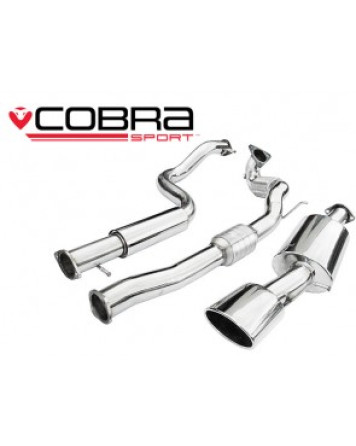 Seat Leon Cupra R 1M Mk1 (02-05) Cobra Sport Turbo Back Exhaust System (Sports Cat/Resonated)