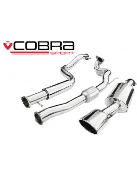 Seat Leon Cupra R 1M Mk1 (02-05) Cobra Sport Turbo Back Exhaust System (Sports Cat/Resonated) Seat Leon Cupra R 1M Mk1 (02-05) Cobra Sport Turbo Back Exhaust System (Sports Cat/Resonated)