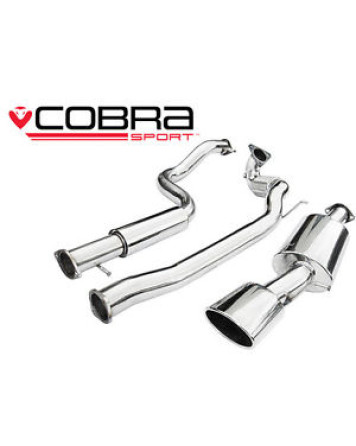 Seat Leon Cupra R 1M Mk1 (02-05) Cobra Sport Turbo Back Exhaust System (De-Cat/Resonated)