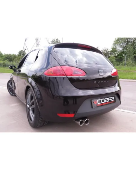 Seat Leon Cupra 2.0 FSI 240PS (1P-Mk2) 06-12 Cobra Sport Turbo Back Package with De-Cat (Resonated) Seat Leon Cupra 2.0 FSI 240PS (1P-Mk2) 06-12 Cobra Sport Turbo Back Package with De-Cat (Resonated)