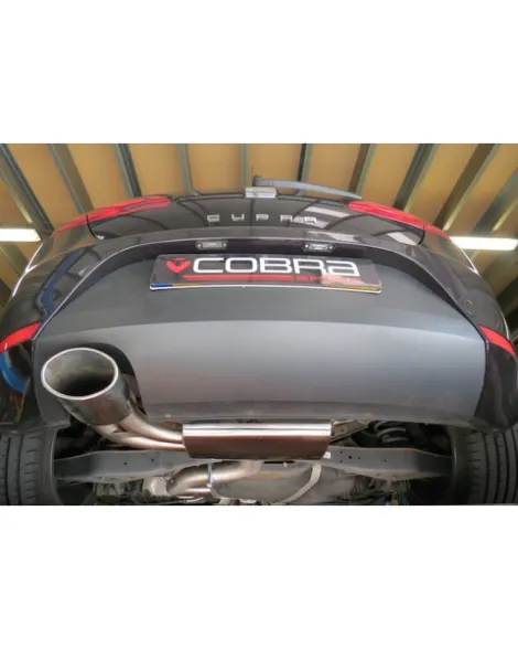 Seat Leon Cupra 2.0 FSI 240PS (1P-Mk2) 06-12 Cobra Sport Turbo Back Package with Sports Cat (Non-Resonated) Seat Leon Cupra 2.0 FSI 240PS (1P-Mk2) 06-12 Cobra Sport Turbo Back Package with Sports Cat (Non-Resonated)