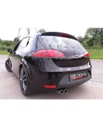 Seat Leon Cupra 2.0 FSI 240PS (1P-Mk2) 06-12 Cobra Sport Cat Back System (Resonated) Seat Leon Cupra 2.0 FSI 240PS (1P-Mk2) 06-12 Cobra Sport Cat Back System (Resonated)