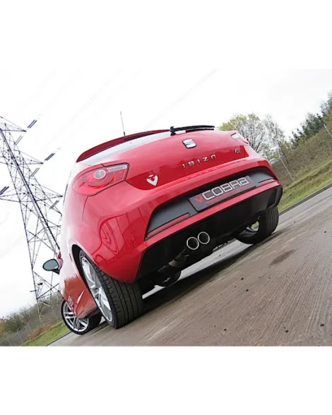 Seat Ibiza FR 1.4 TSI 10-14 Cobra Sport Cat Back System (Non-Resonated) Seat Ibiza FR 1.4 TSI 10-14 Cobra Sport Cat Back System (Non-Resonated)