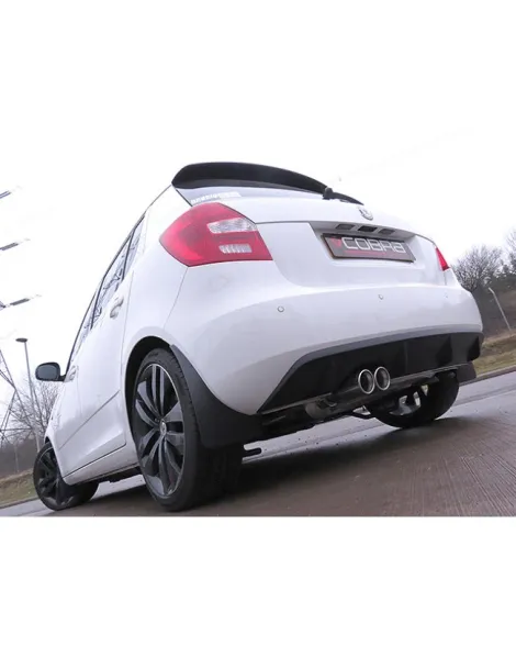 Skoda Fabia VRS 1.4 TSI 10+ Cobra Sport Cat Back System (Resonated) - Includes Race pipe Skoda Fabia VRS 1.4 TSI 10+ Cobra Sport Cat Back System (Resonated) - Includes Race pipe