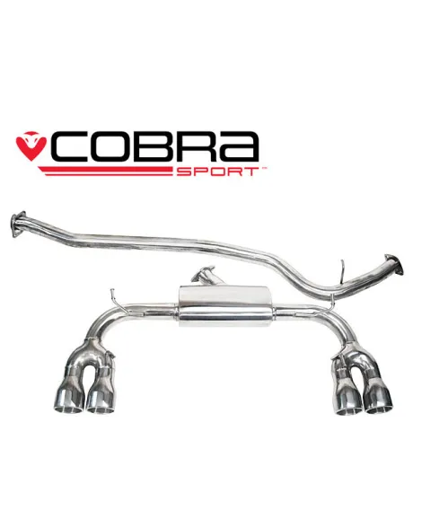 Subaru WRX/STI Hatchback 08-14 Cobra Sport Cat Back System (Non-Resonated) Subaru WRX/STI Hatchback 08-14 Cobra Sport Cat Back System (Non-Resonated)
