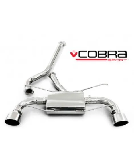 Subaru BRZ 12+ Cobra Sport Cat Back Exhaust System (Non-Resonated) Subaru BRZ 12+ Cobra Sport Cat Back Exhaust System (Non-Resonated)
