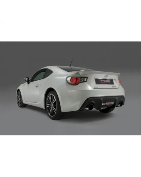 Subaru BRZ 12+ Cobra Sport Cat Back Exhaust System (Resonated) Subaru BRZ 12+ Cobra Sport Cat Back Exhaust System (Resonated)