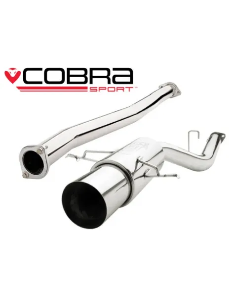 Subaru Impreza WRX/STI (93-00) Cobra Sport Cat Back System (Race type - Non-Resonated) Subaru Impreza WRX/STI (93-00) Cobra Sport Cat Back System (Race type - Non-Resonated)