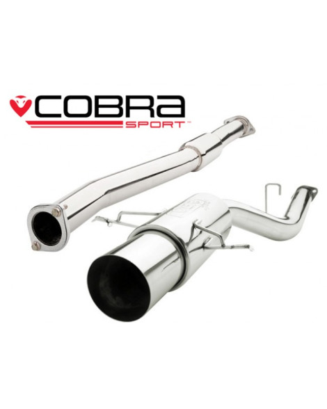 Subaru Impreza 1.6 / 1.8 / 2.0 93-00 Cobra Sport Cat Back System (Resonated) Subaru Impreza 1.6 / 1.8 / 2.0 93-00 Cobra Sport Cat Back System (Resonated)