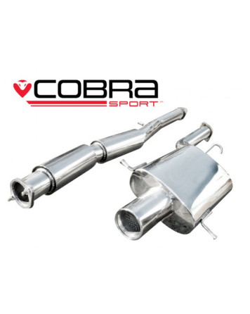 Subaru Impreza Turbo 01-07 Cobra Sport Cat Back System (Track type)