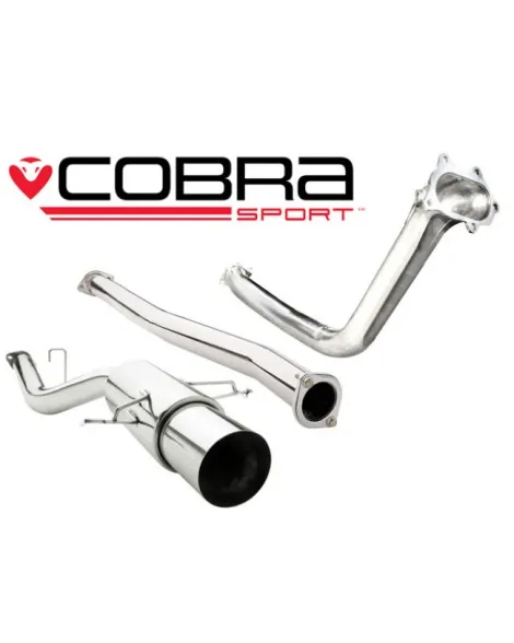 Subaru Impreza Turbo 01-07 Cobra Sport Turbo Back Package (Race type) (with De-Cat & Non-Resonated)