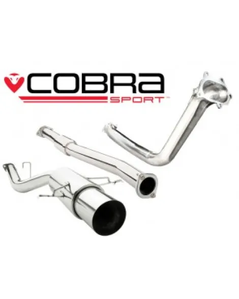 Subaru Impreza Turbo 01-07 Cobra Sport Turbo Back Package  (Race type) (with De-Cat & Resonator)