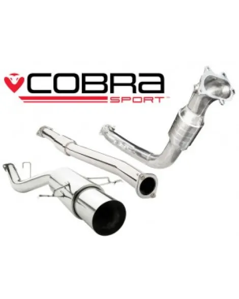 Subaru Impreza Turbo 01-07 Cobra Sport Turbo Back Package (Race type) (with Sports Cat & Resonator)