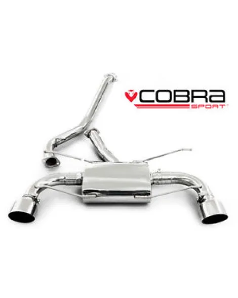 Toyota GT86 / Subaru BRZ 12+ Cobra Sport Cat Back System (Non-Resonated) Toyota GT86 / Subaru BRZ 12+ Cobra Sport Cat Back System (Non-Resonated)