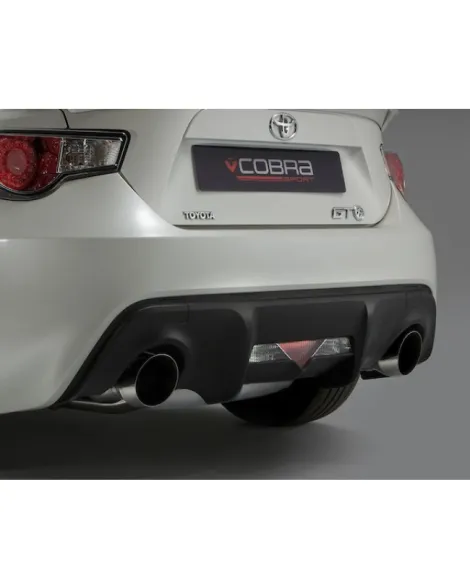 Toyota GT86 / Subaru BRZ 12+ Cobra Sport Cat Back System (Non-Resonated) Toyota GT86 / Subaru BRZ 12+ Cobra Sport Cat Back System (Non-Resonated)