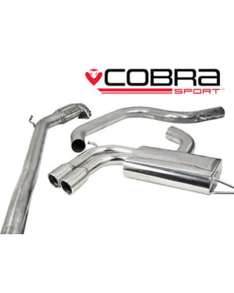 VW Golf GTI MK5 (1K) 04-09 Cobra Sport Turbo Back Package with De-Cat (Non-Resonated) VW Golf GTI MK5 (1K) 04-09 Cobra Sport Turbo Back Package with De-Cat (Non-Resonated)