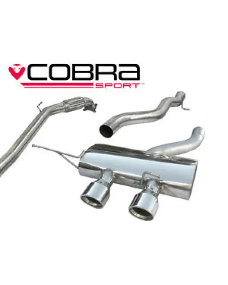 VW Golf R MK6 (5K) 09-12 Cobra Sport Turbo Back System with De-Cat (Non-Resonated) VW Golf R MK6 (5K) 09-12 Cobra Sport Turbo Back System with De-Cat (Non-Resonated)