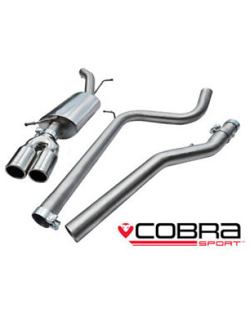 VW Polo GTI 1.4 TSI 10+ Cobra Sport Cat Back System (Non-Resonated)