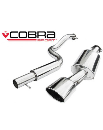 Volkswagen Golf MK4 (1J) 1.4 & 1.6 98-04 Cobra Sport Cat Back System (Resonated)*4 motion bumper maybe required Volkswagen Golf MK4 (1J) 1.4 & 1.6 98-04 Cobra Sport Cat Back System (Resonated)*4 motion bumper maybe required