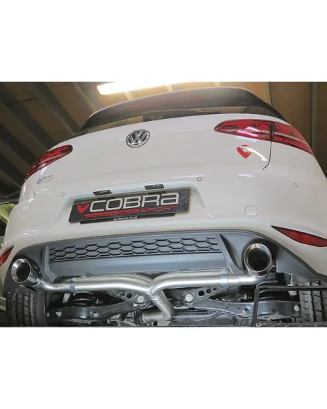Volkswagen Golf GTD MK7 (5G) 12+ Cobra Sport Cat-Back - GTI Conversion (Only fits vehicles with non sound pack option) Volkswagen Golf GTD MK7 (5G) 12+ Cobra Sport Cat-Back - GTI Conversion (Only fits vehicles with non sound pack option)