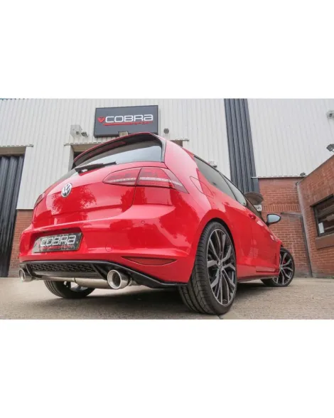 Volkswagen Golf GTI MK7 (5G) 12+ Cobra Sport Turbo Back Package (with Sports Cat & Non-Resonated) Volkswagen Golf GTI MK7 (5G) 12+ Cobra Sport Turbo Back Package (with Sports Cat & Non-Resonated)