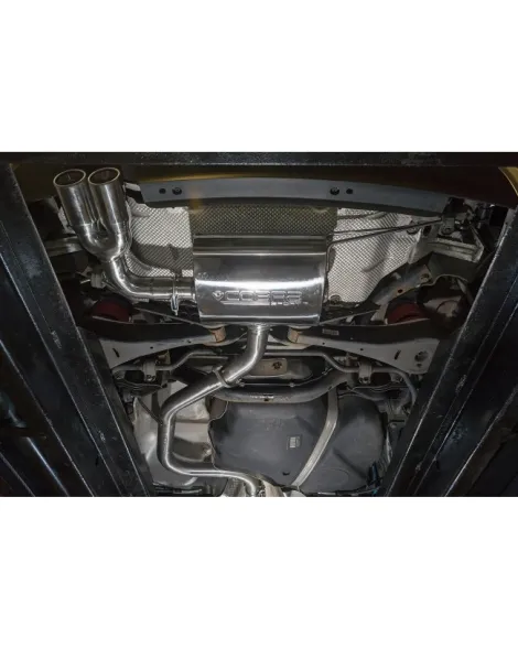 Volkswagen Golf GTD MK6 (5K) 170PS 09-13 Cobra Sport Cat Back System - Twin to one side / fits std. bumper
