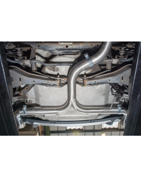 Volkswagen Golf GT TDI MK6 (5K) 140PS 09-13 Cobra Sport Cat Back System - Dual exit / fits GTI Valance (Venom Range - Note Very Loud)
