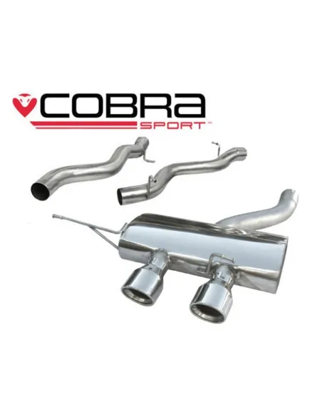 VW Golf R MK6 (5K) 09-12 Cobra Sport Cat Back System (Non-Resonated)