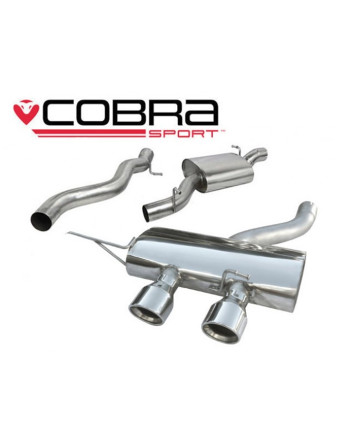 VW Golf R MK6 (5K) 09-12 Cobra Sport Cat Back System (Resonated) VW Golf R MK6 (5K) 09-12 Cobra Sport Cat Back System (Resonated)