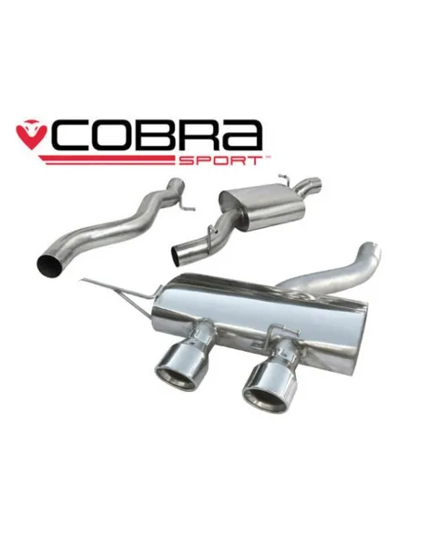 VW Golf R MK6 (5K) 09-12 Cobra Sport Cat Back System (Resonated) VW Golf R MK6 (5K) 09-12 Cobra Sport Cat Back System (Resonated)